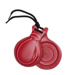 Red and White Grained Castanets “Capricho” With Double Soundbox by Castañuelas del Sur 217.355€ #501742116752